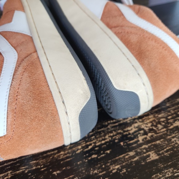 rag & bone Retro Court Sneaker in Sequoia Suede 39.5 US 9.5 Suede Leather - Picture 9 of 14